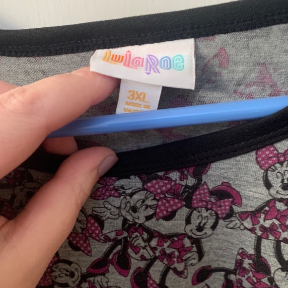 Lularoe Disney 3/4 sleeve top - Picture 4 of 4